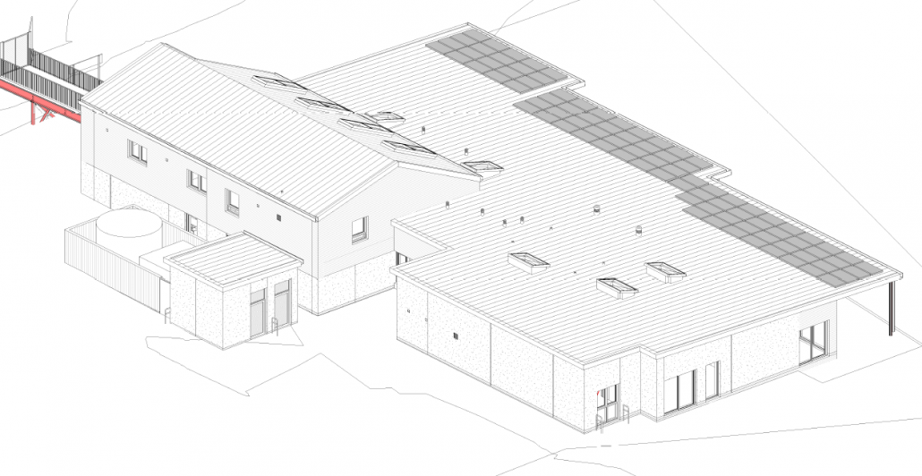 Plans for a nursery building